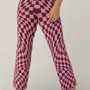 NWT daydreamer checkered pants: size small